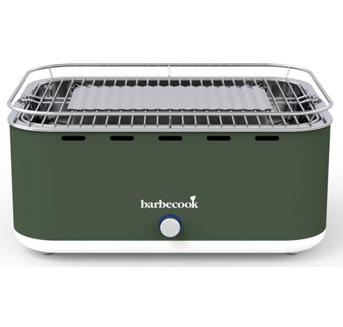 Carlo houtskooltafelgrill Army Green 44x33x21cm  Barbecook