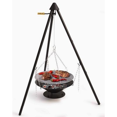 Junko barbecue au bois Ø 60cm H 166cm  Barbecook