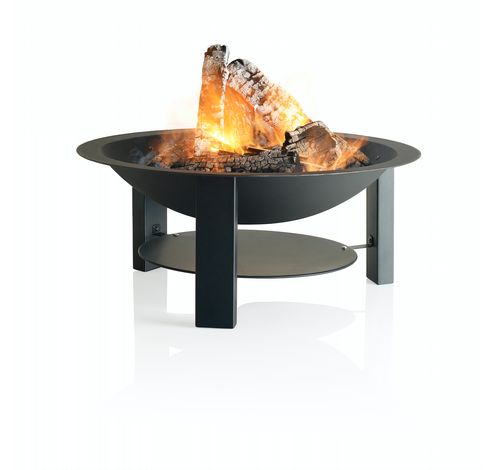 Modern 75 vuurschaal uit smeedijzer Ø 75cm H 32cm  Barbecook