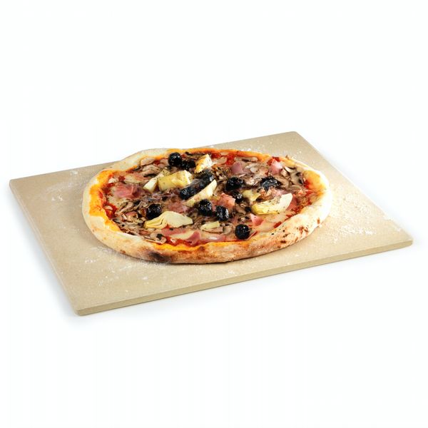 Barbecook Universele pizzasteen uit vuurvaste klei 43x35x1.2cm