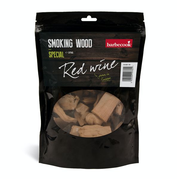 Barbecook rookhout rode wijn speciaal ±375g 