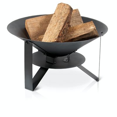 Modern 60 vuurschaal uit smeedijzer Ø 60cm H32cm  Barbecook