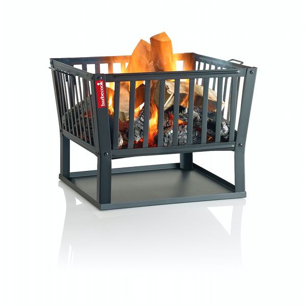 Barbecook Classic Squadra vuurkorf uit gelakt staal 62x62x49cm