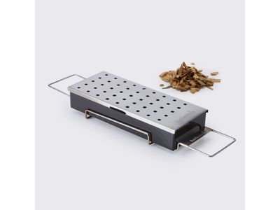 Universele smoker box voor rookchips 23.2x9.5x4cm