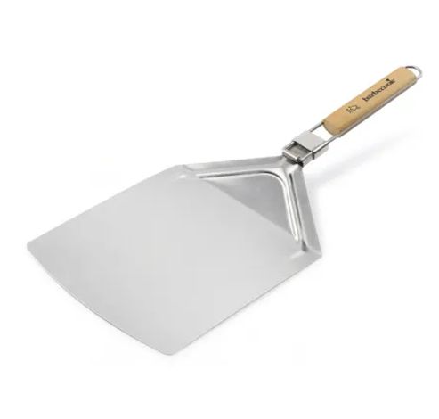 spatule à pizza en inox et bois 63cm FSC 100% sgsch-coc-041337  Barbecook