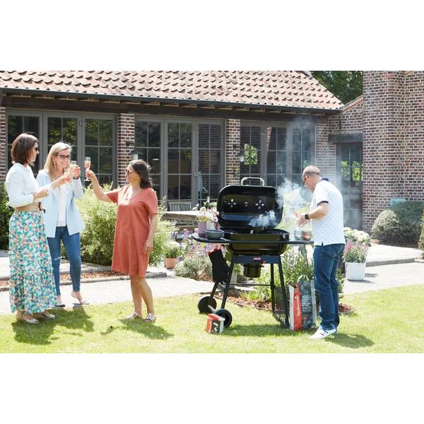 Barbecook Magnus Premium houtskoolbarbecue zwart 85x64x110cm