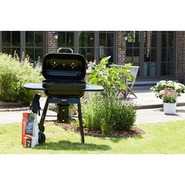 Barbecook Magnus Premium houtskoolbarbecue zwart 85x64x110cm