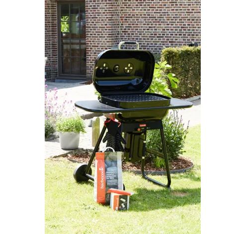 Magnus Premium barbecue au charbon noir 85x64x110cm  Barbecook