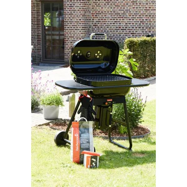 Barbecook Magnus Premium houtskoolbarbecue zwart 85x64x110cm