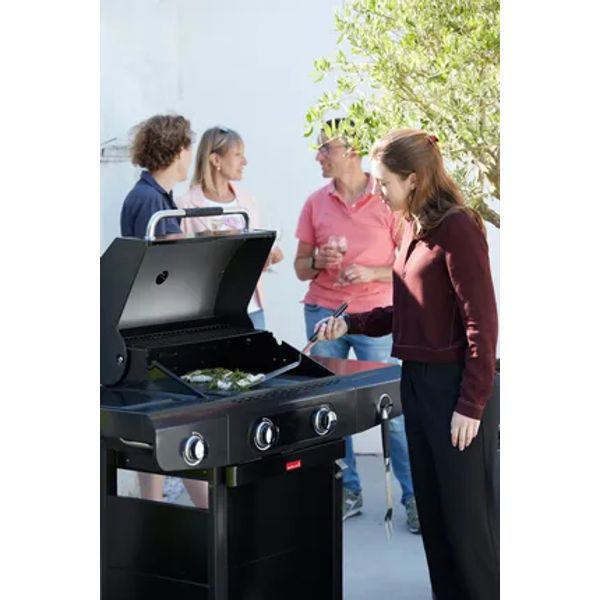 Barbecook Siesta 210 Graphite gasbarbecue zwart 112x56x118cm