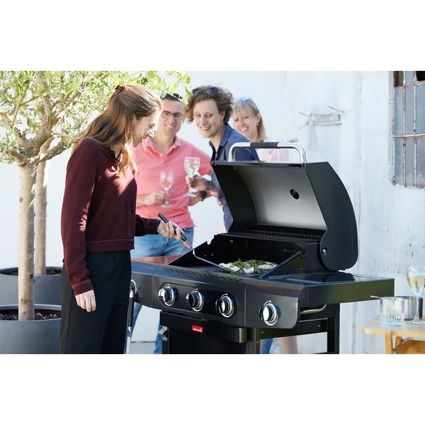 Barbecook Siesta 310 Graphite gasbarbecue zwart 124x56x118cm