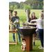 Barbecook Nestor Original houtbarbecue uit corten staal 92x92x101cm