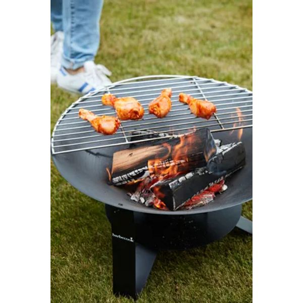 Barbecook Grill uit roestvast staal 304 62cm voor BC-WOO-6005 & BC-WOO-6018