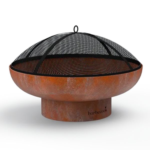 Barbecook Vonkenscherm uit staal zwart 75cm