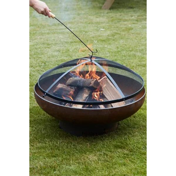 Barbecook Vonkenscherm uit staal zwart 75cm