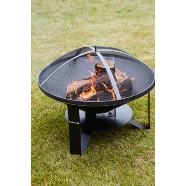 Barbecook Vonkenscherm uit staal zwart 75cm