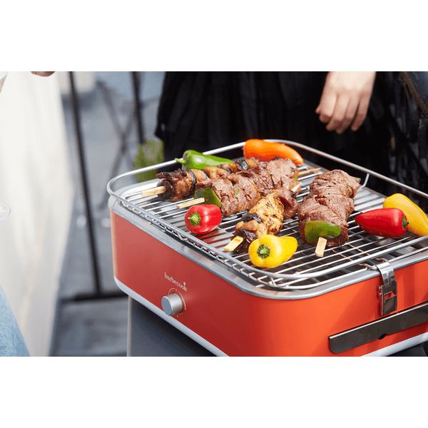 Barbecook E-Carlo elektrische tafelgrill rood 42,5x33x16,5cm