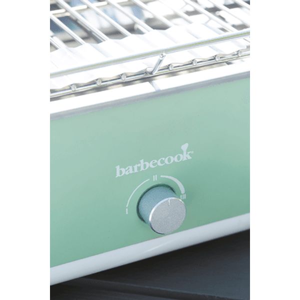 Barbecook E-Carlo elektrische tafelgrill Paris Green 42,5x33x16,5cm