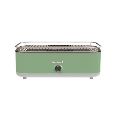 E-Carlo elektrische tafelgrill Paris Green 42,5x33x16,5cm  Barbecook