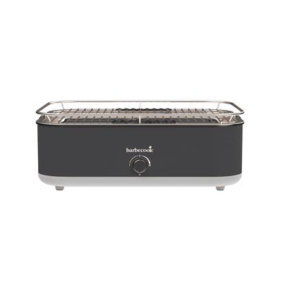 E-Carlo Elektrische tafelgrill Midnight Grey 42,5x33x16,5cm  Barbecook