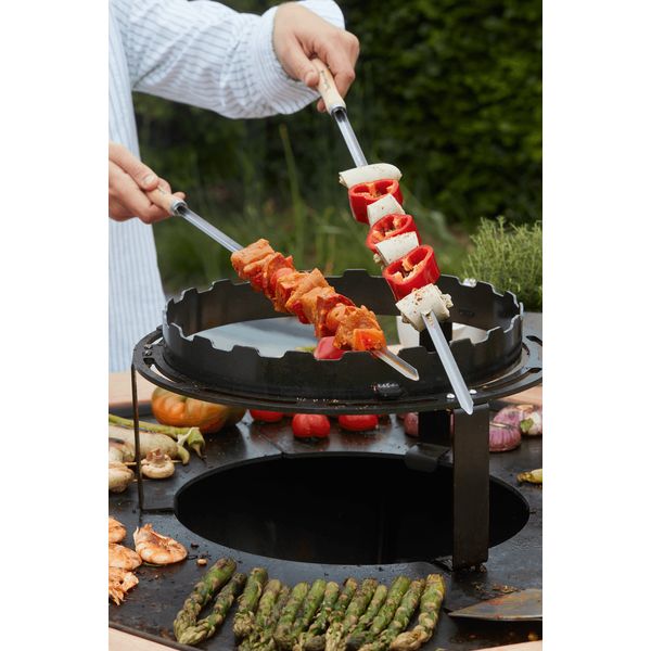 Barbecook set van  3 XL spiezen set L65cm