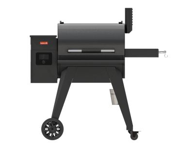 Arthur Pellet Grill uit email zwart 126x72x130 cm