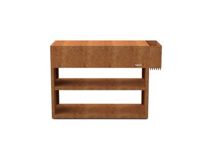 Nestor Buddy en acier corten 133x55x90cm