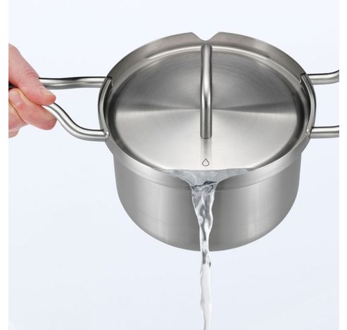 Q-Linair Master Steelpan 16 cm RVS  BK 