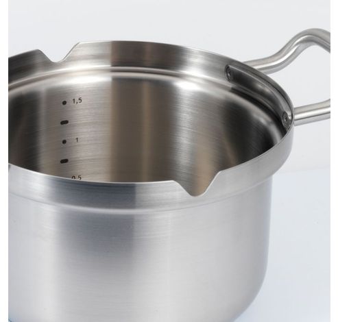 Q-Linair Master casserole 16 cm RVS  BK 