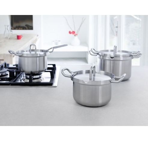 Q-Linair Master casserole 16 cm RVS  BK 