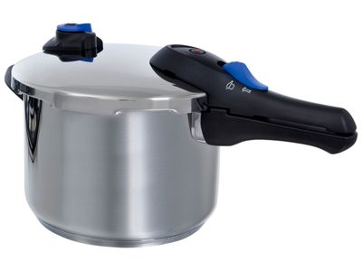 Snelkookpan 22 cm Gepolijst