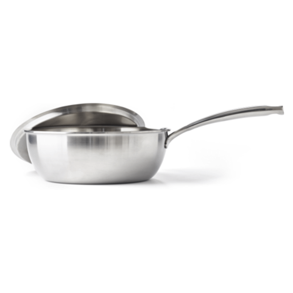 BK  Superior 3-Ply Conische sauteuse 24cm met deksel