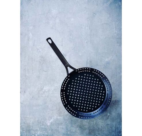 Black Steel BBQ Poêle à griller 30cm  BK 