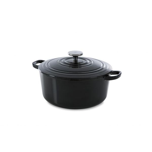 BK  Bourgogne Stoofpot 24 cm Jet Black