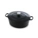 BK  Bourgogne Stoofpot Ovaal 32 cm Jet Black