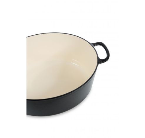 Bourgogne Stoofpot Ovaal 32 cm Jet Black  BK 