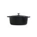 BK  Bourgogne Stoofpot Ovaal 32 cm Jet Black