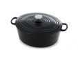 Bourgogne Stoofpot Ovaal 32cm Jet Black