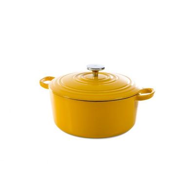 Bourgogne Stoofpot 28 cm Sunny Yellow  BK 