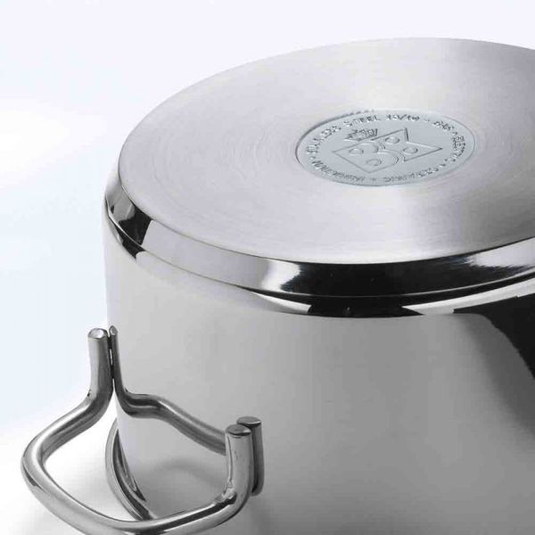 BK  Profiline Steelpan met deksel 16cm