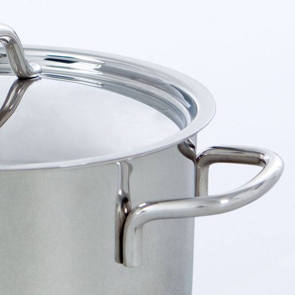 BK  Profiline steelpan 14 cm met deksel