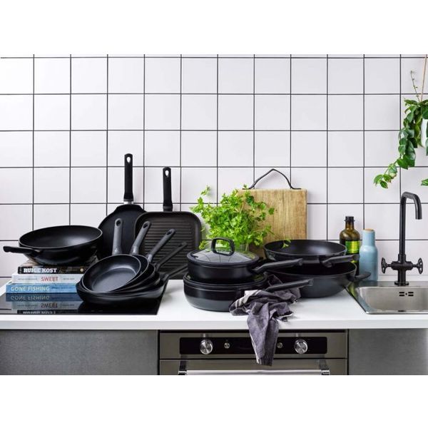 BK  Easy Induction Ceramic 2delige Braadpannenset 24cm en 28cm