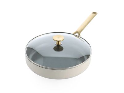 Sublime Stoofpan met keramische antikleeflaag met deksel 28cm Cream White