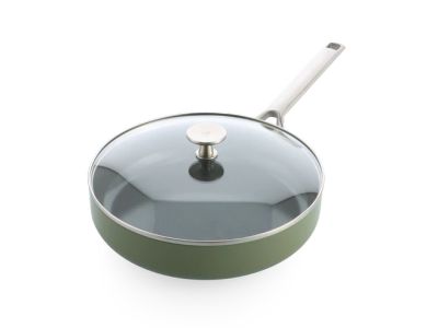 Sublime Stoofpan met keramische antikleeflaag met deksel 28cm Olive Green