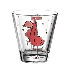 Leonardo Bambini drinkglas 215ml Flamingo