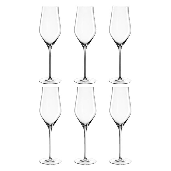 Leonardo Brunelli champagneglas 340ml set van 6