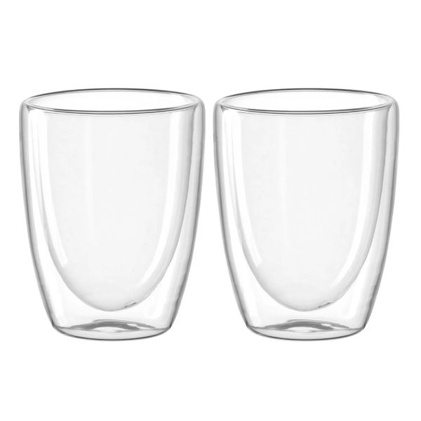 Leonardo Duo Dubbelwandig glas 300ml set van 2