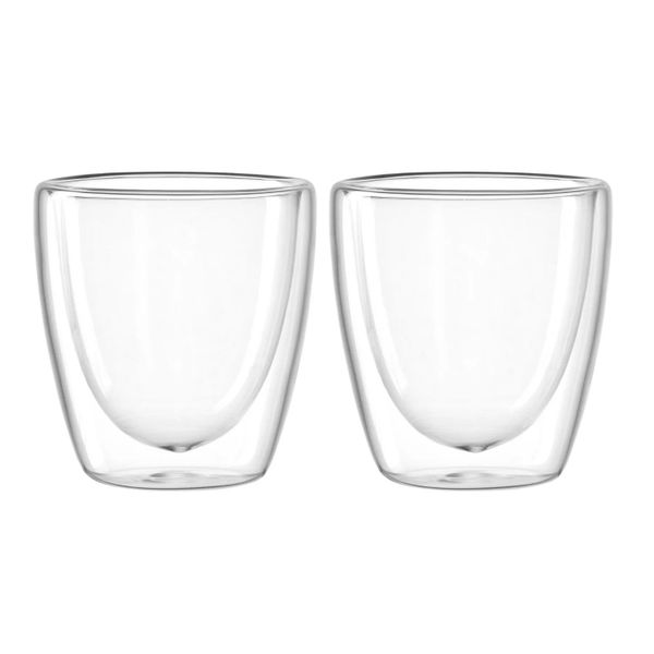 Leonardo Duo dubbelwandig glas 100ml set van 2