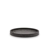 Hammam Plateau round Dark grey 