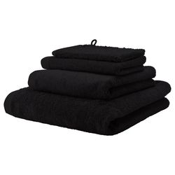 Aquanova London Handdoek 55x100 cm Black